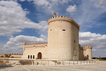 Fototapeta na wymiar Castle of Arevalo, Avila province,Spain