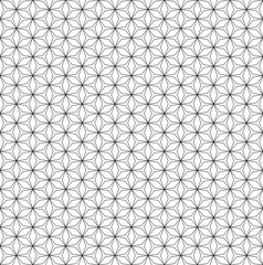 Vector monochrome seamless pattern, repeat ornamental background, angled geometric tiles. Abstract endless texture. Design element for prints, identity, decor, textile, digital, wallpaper, wrapping