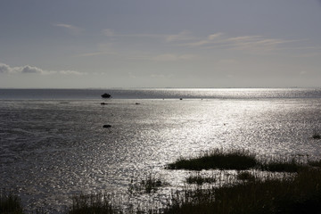 Wattenmeer am Juister Hafen