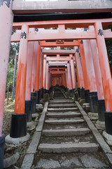 torii gate staircase