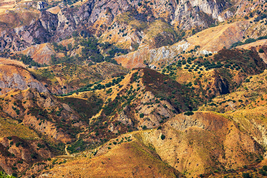 Aspromonte hills