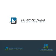 modern financial business logo