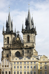 Fototapeta premium The Church of Mother of God before Tyn (Church of Our Lady before Tyn), Prague