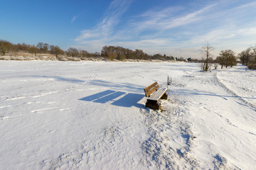 Winter in Neureut - Heide