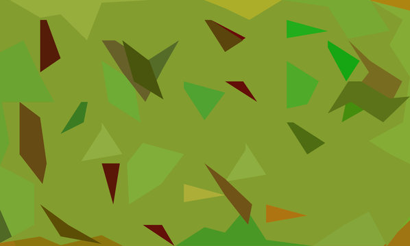 stylaised green camouflage