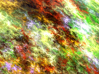 Abstract unreal sky - digitally generated image