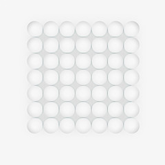 3D rendering of abstract cylinder background