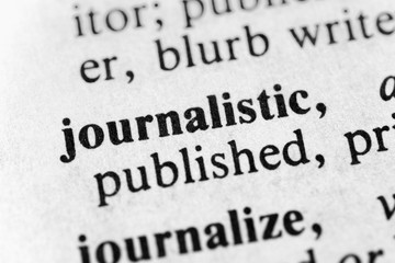 Obraz premium Journalistic
