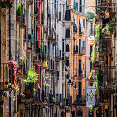 Girona street Catalonia