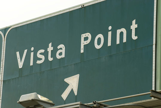 Vista Point Traffic Sign