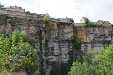 rocher (trou de Bozouls)