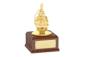 Golden Military Award, 3D rendering