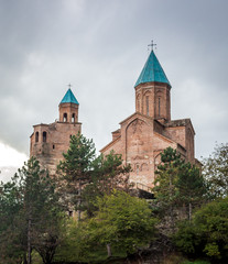 Fototapeta na wymiar Gremi citadel and Church of the Archangels in Kakheti Georgia
