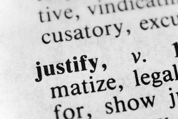 Justify