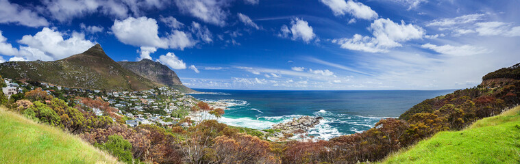 Fototapeta na wymiar Cape Town panoramic landscape
