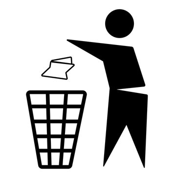 Mülleimer, Umwelt sauber halten