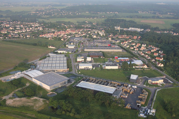 Breuillet 91 vue du ciel