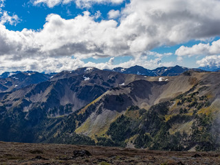 Olympics On Top Of The Ridge Line