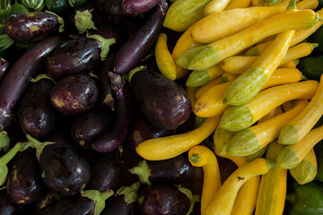 Eggplant/aubergine & Squash