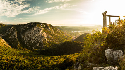 Autumn evening in Val Rosandra