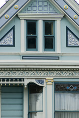 painted lady house front