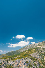 Beautiful landscape of the Gorges Du Verdon in France