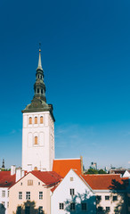 Fototapeta premium Medieval Former St. Nicholas Church In Tallinn, Estonia