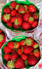 Strawberry at farmer market
