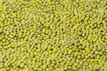 Mung beans background..