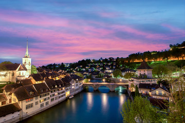 Fototapeta na wymiar Bern. Image of Bern, capital city of Switzerland, 
