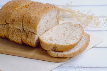 Whole grain bread.