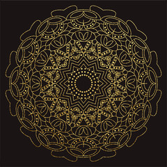 Decorative mandala. Illustration