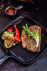 grilled steak