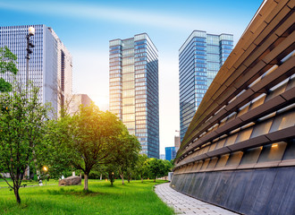 modern building in hangzhou