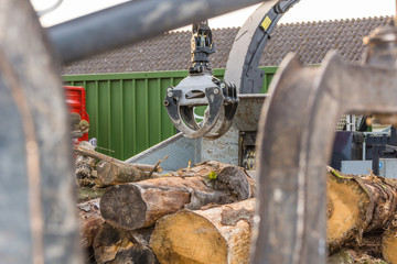 Holzverladung