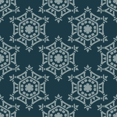 Seamless vector pattern design made in old vintage style