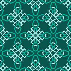 Seamless vector pattern design made in old vintage style
