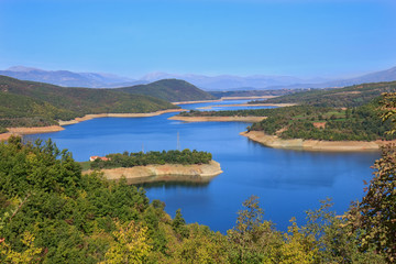 Obraz premium Valley of Drim river in Macedonia