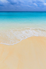 Fototapeta na wymiar beach,sea wave on the beach,summer holiday vacation,beach,beauti
