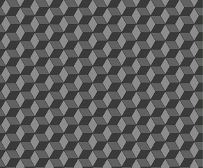 Cubes seamless pattern