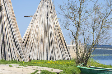 Fishing harbor in the village of Izbica