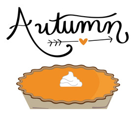 Autumn Pumpkin Pie