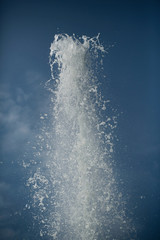 Water fountain spray