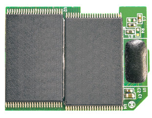 Memory electronic chip for computer 