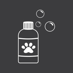 pet shampoo icon