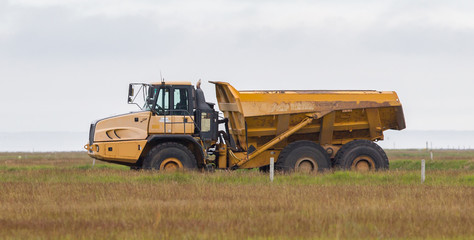 Mining dump truck