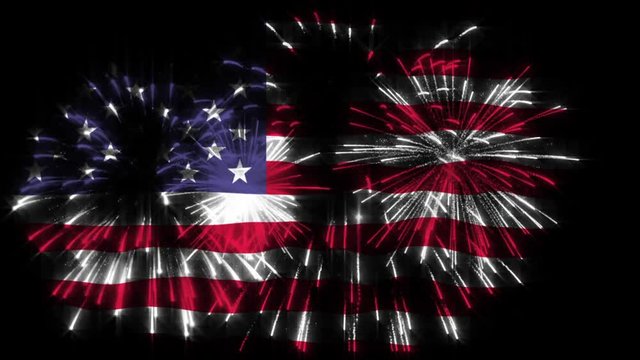 fireworks display celebrate new president of united states of america