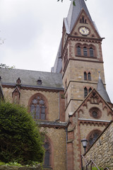 Fototapeta na wymiar Peterskirche Heppenheim