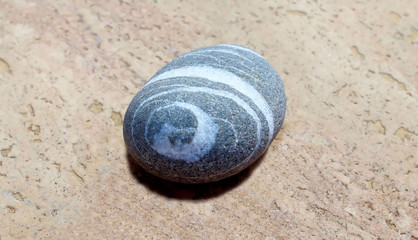 Fototapeta na wymiar The stone with spiral image.