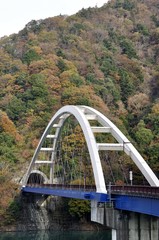 紅葉の大棚沢橋